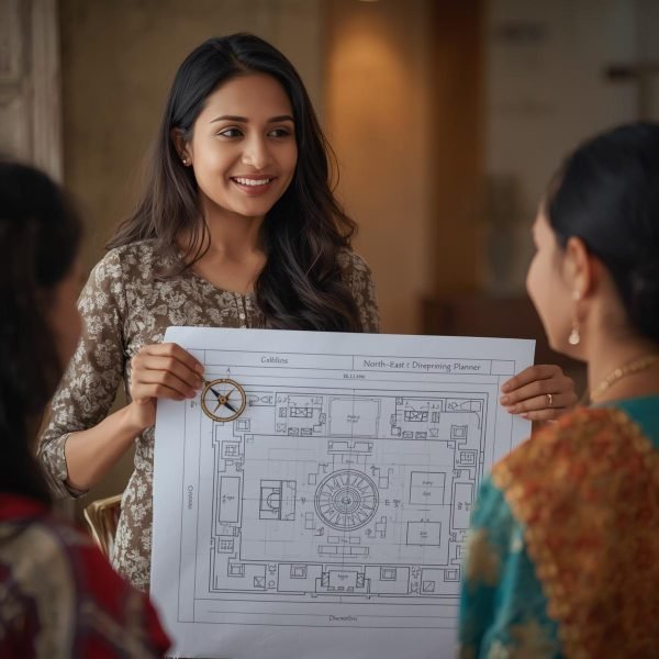 Realistic wedding planner standing