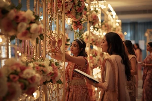 Realistic wedding planning team